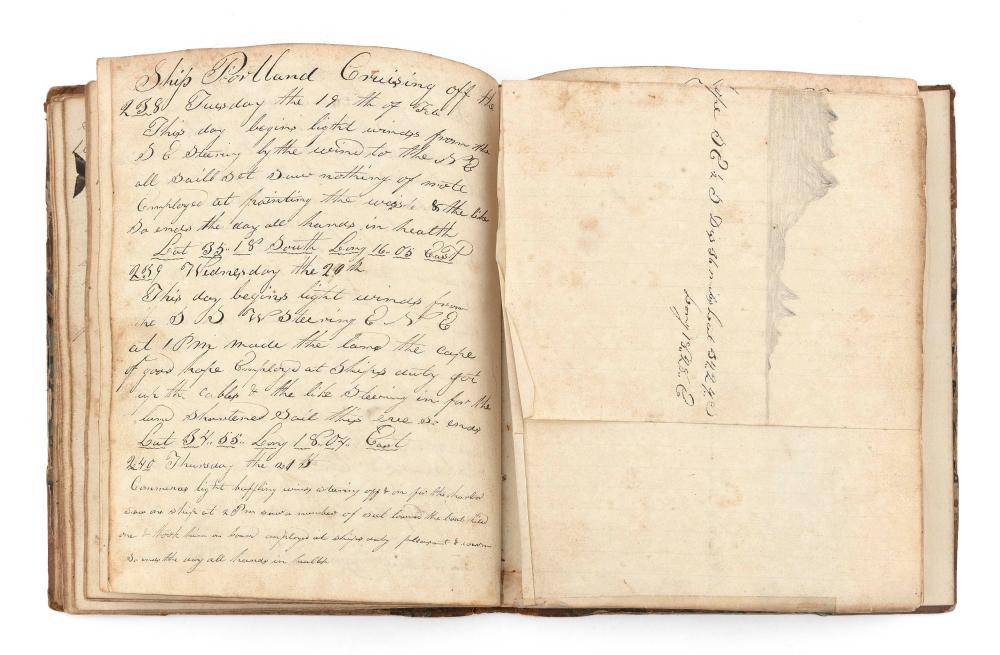 WHALING JOURNAL OF THE SHIP "PORTLAND"