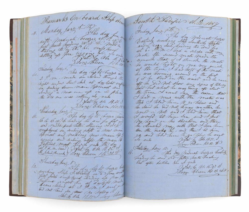 WHALING JOURNAL FROM THE WHALESHIP 34d82f