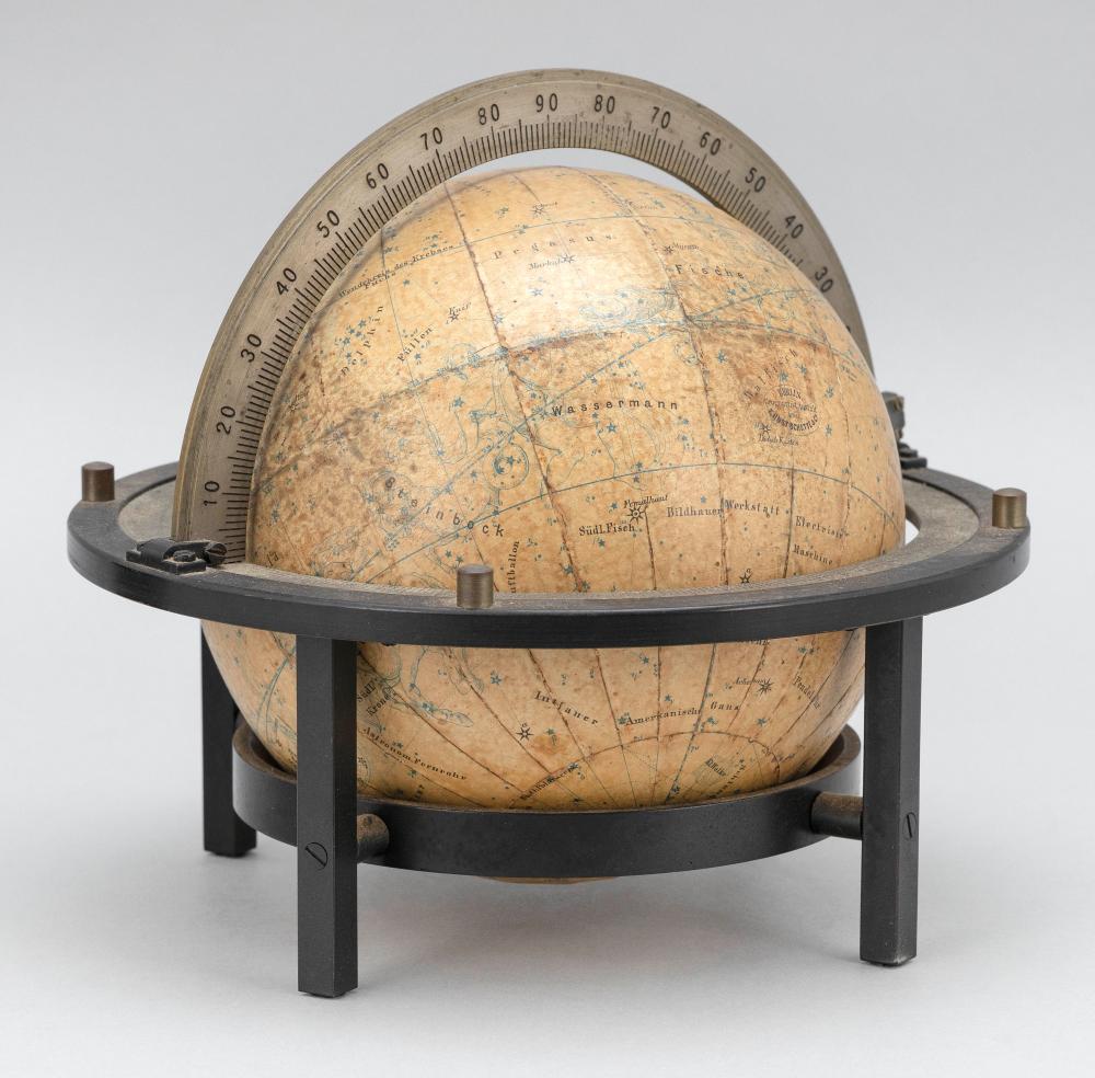 CELESTIAL GLOBE BY ERNST SCHOTTE