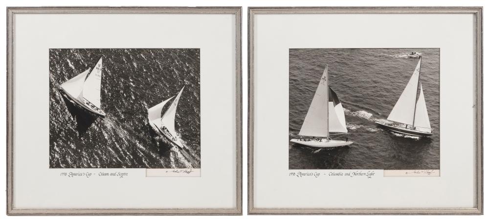PAIR OF PHOTOGRAPHS OF AMERICA S 34d927