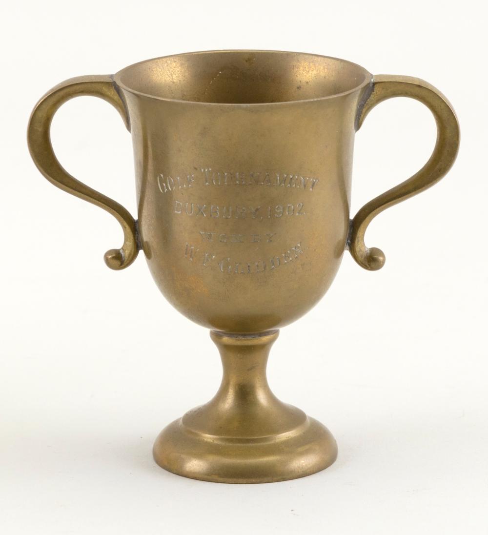 TROPHY MADE FROM BRONZE FROM THE