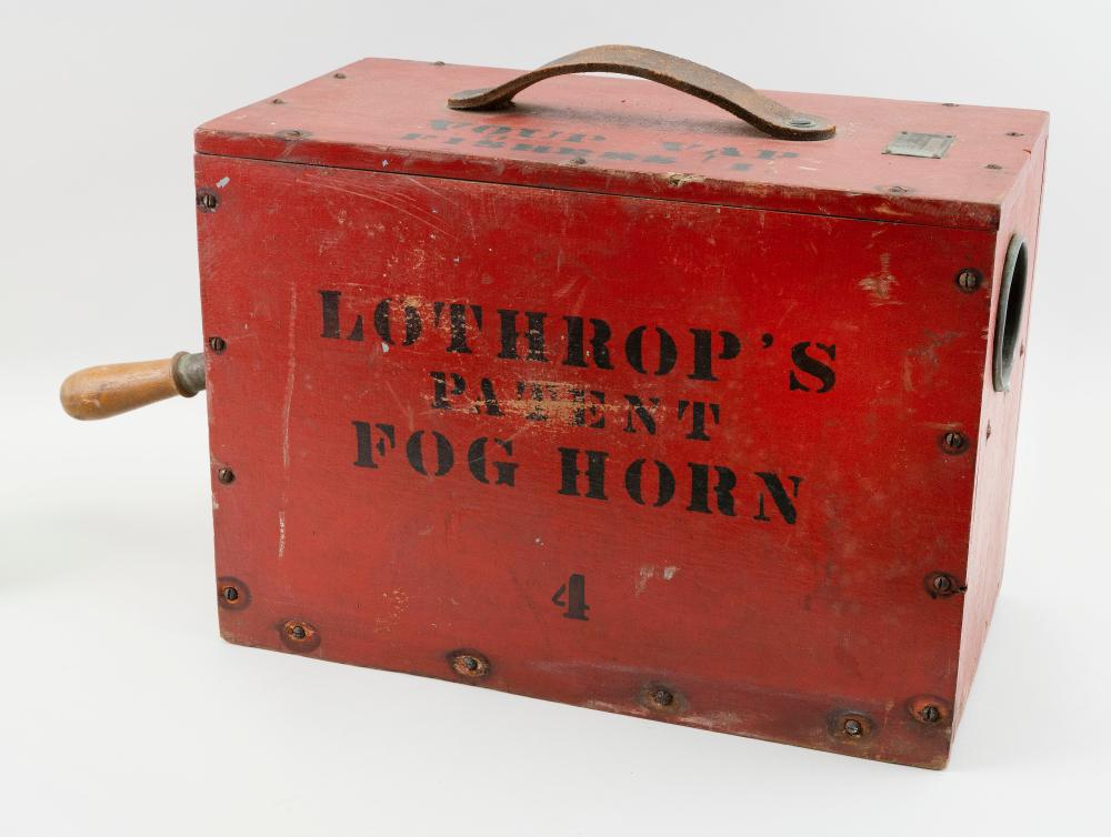 LOTHROP S PATENT FOG HORN EARLY 34d93b