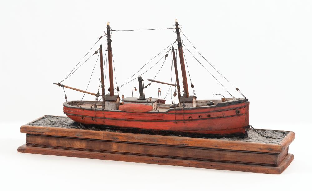 RARE SAILOR MADE MODEL OF THE LIGHTSHIP 34d968