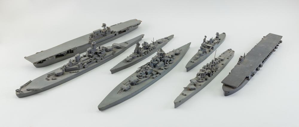 SEVEN WORLD WAR II-ERA U.S. NAVY