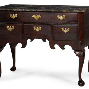 An Oversized Queen Anne Stained 34da88