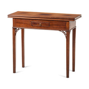 A Chippendale Figured Mahogany 34da9b