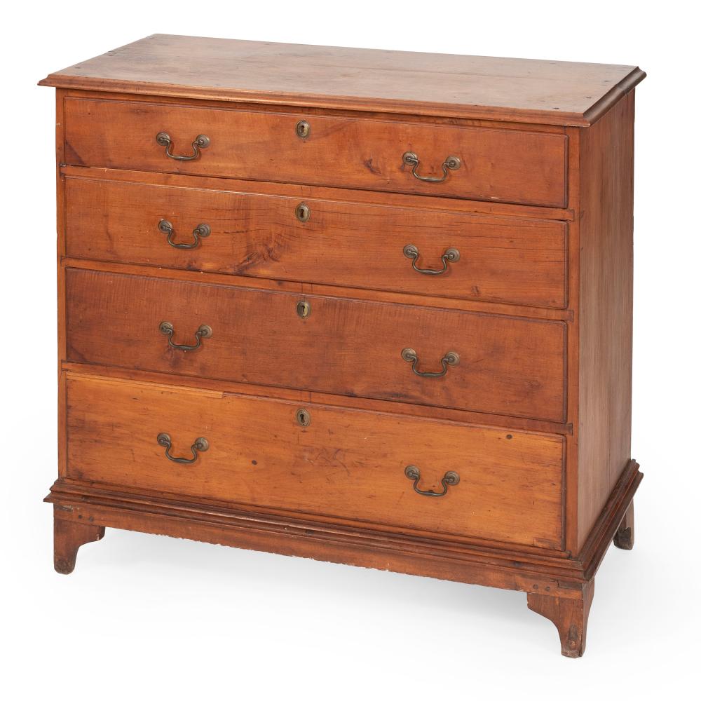 FOUR DRAWER CHEST NEW ENGLAND  34daca