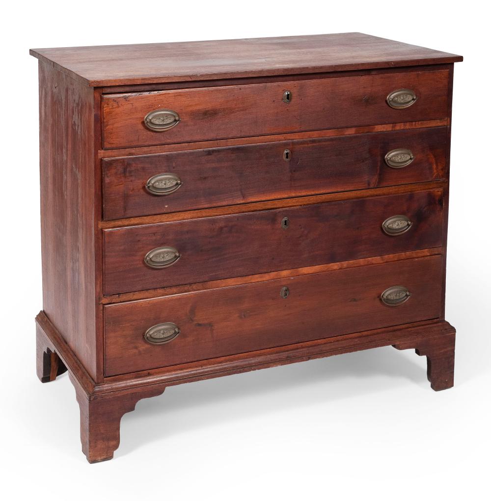 CHIPPENDALE CHEST OF DRAWERS MID ATLANTIC 34daee