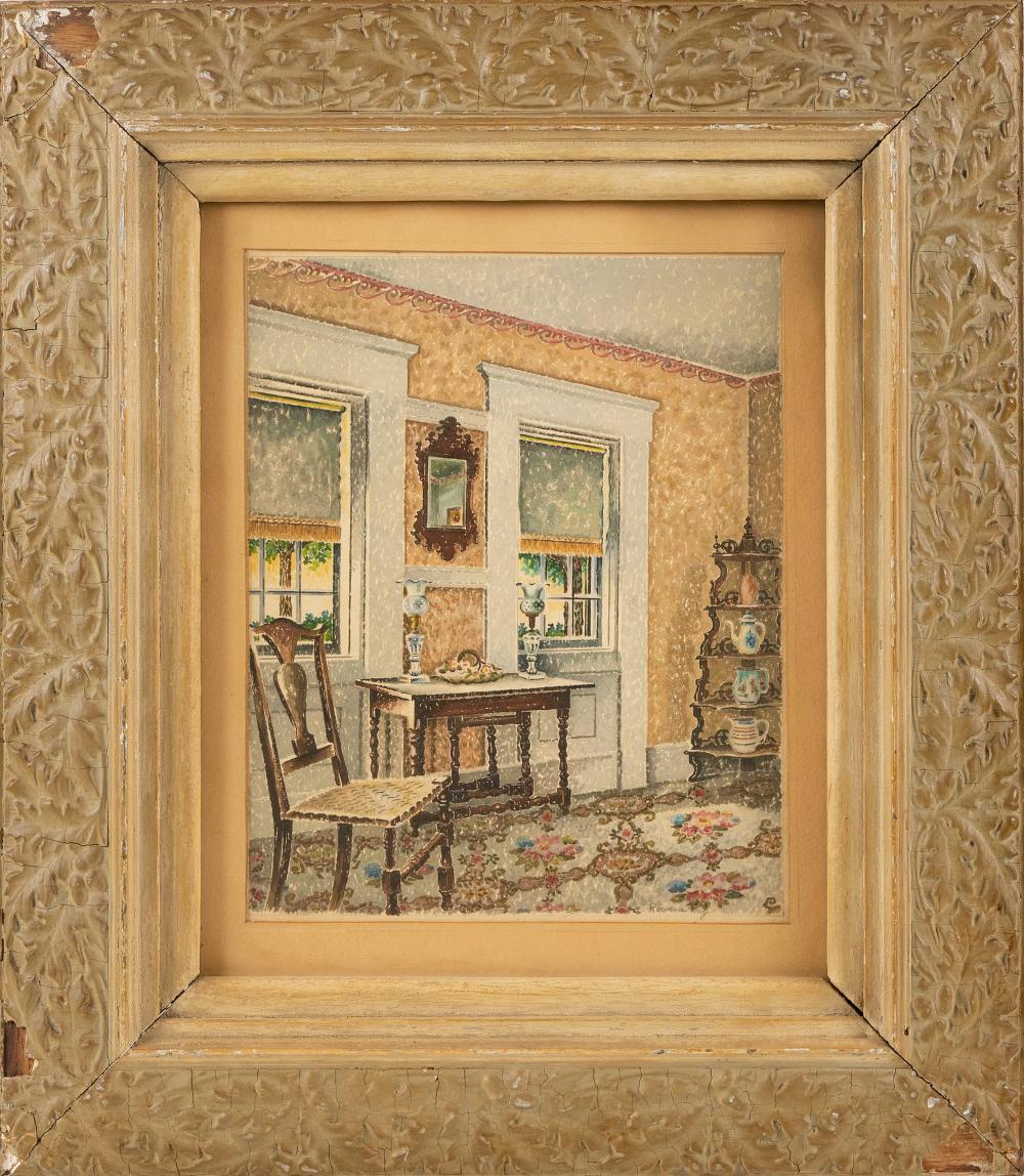 ROWENA FRY (ILLINOIS, 1895-1989), INTERIOR