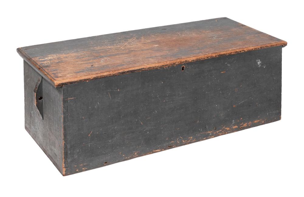 SEA CHEST 19TH CENTURY HEIGHT 16.5”.