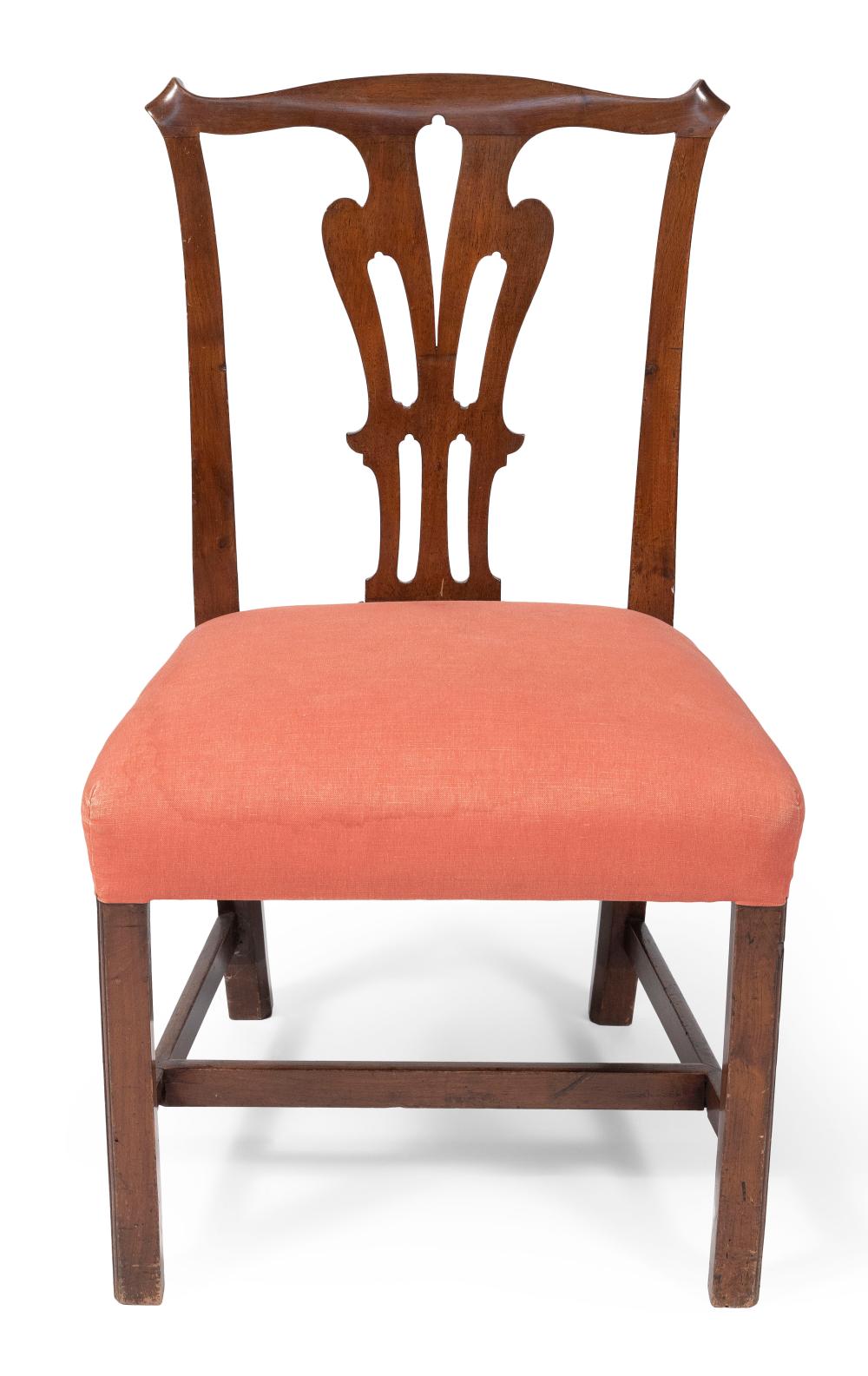 CHIPPENDALE SIDE CHAIR NEW ENGLAND  34db35