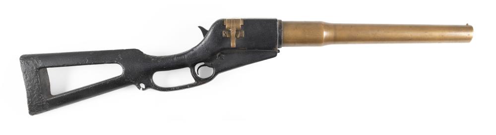 CAST IRON AND BRASS HARPOON GUN 350284