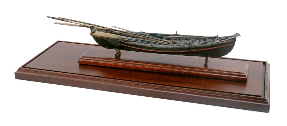 WOODEN MODEL OF WHALEBOAT 20TH