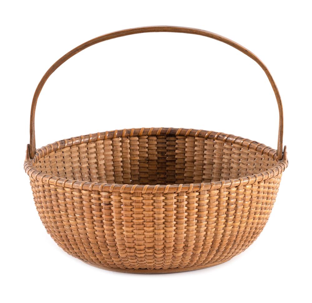 NANTUCKET BASKET ATTRIBUTED TO 35029c