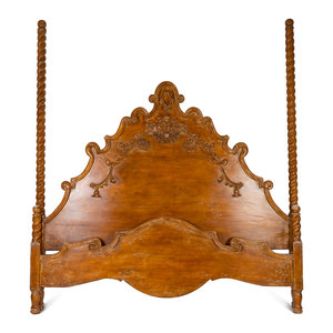 A Spanish Colonial Style Carved