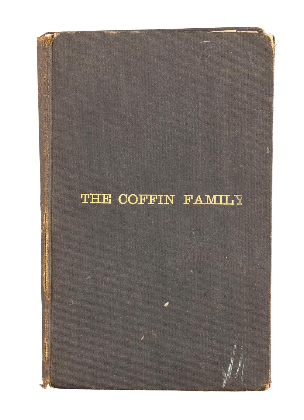 BOOK ON THE COFFIN FAMILY OF NANTUCKETBOOK 350377