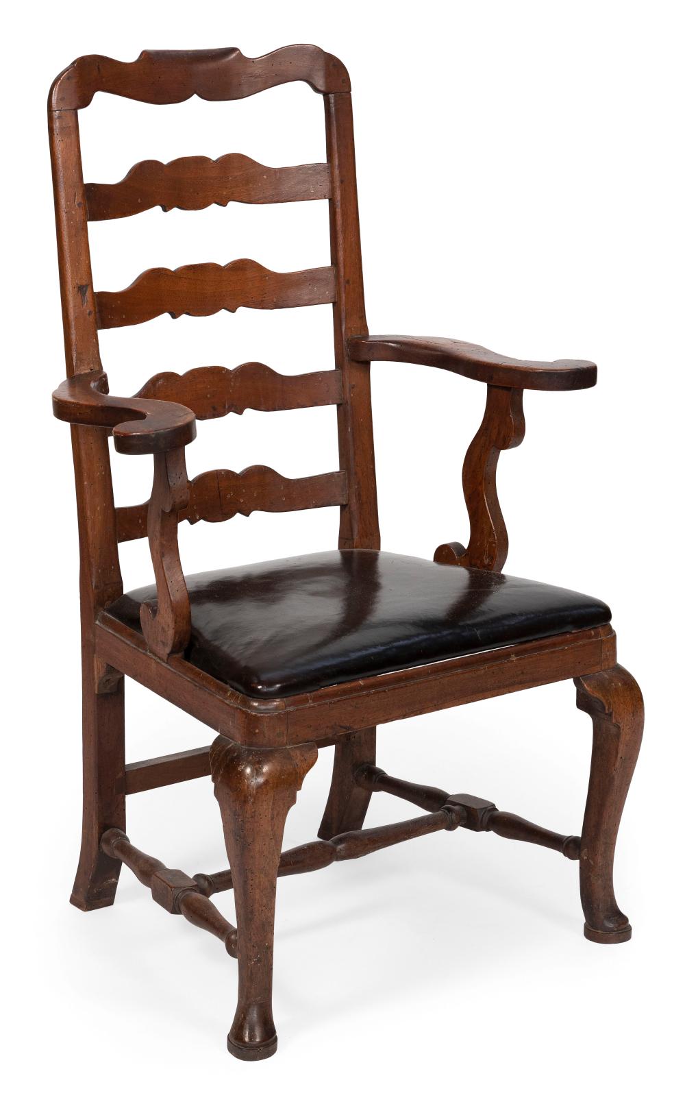 WALNUT ARMCHAIR POSSIBLY CANADIAN 350419