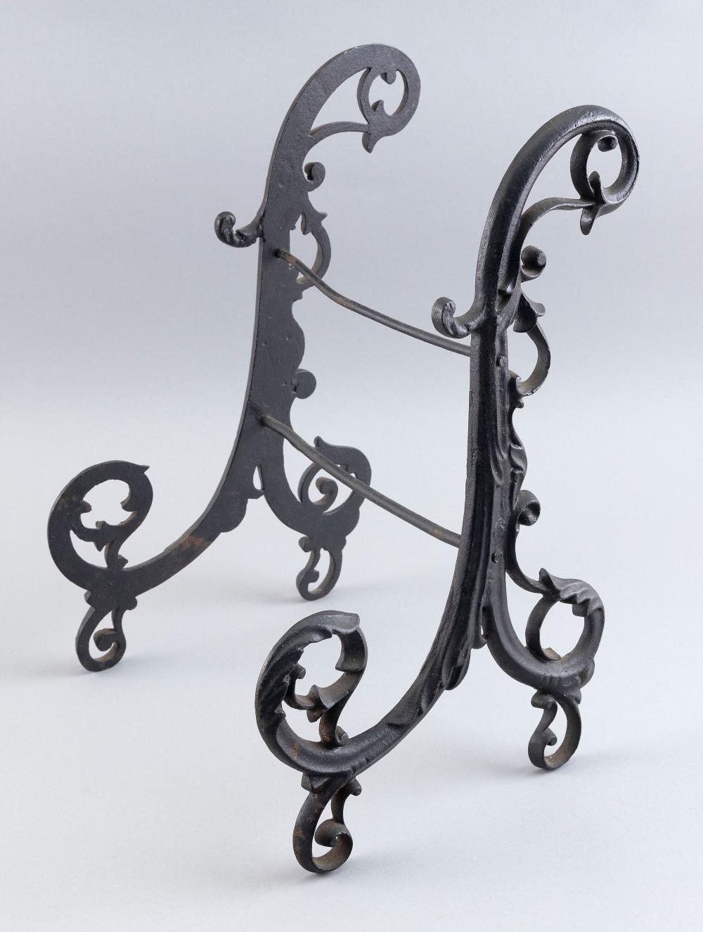 VICTORIAN CAST IRON TABLETOP EASEL 350483