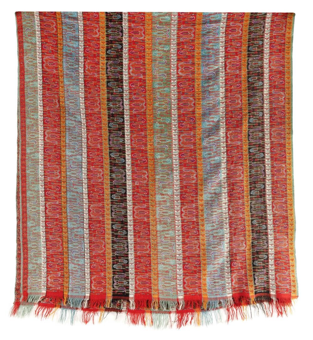 COLORFUL HANDWOVEN WOOL TAPESTRY 350493