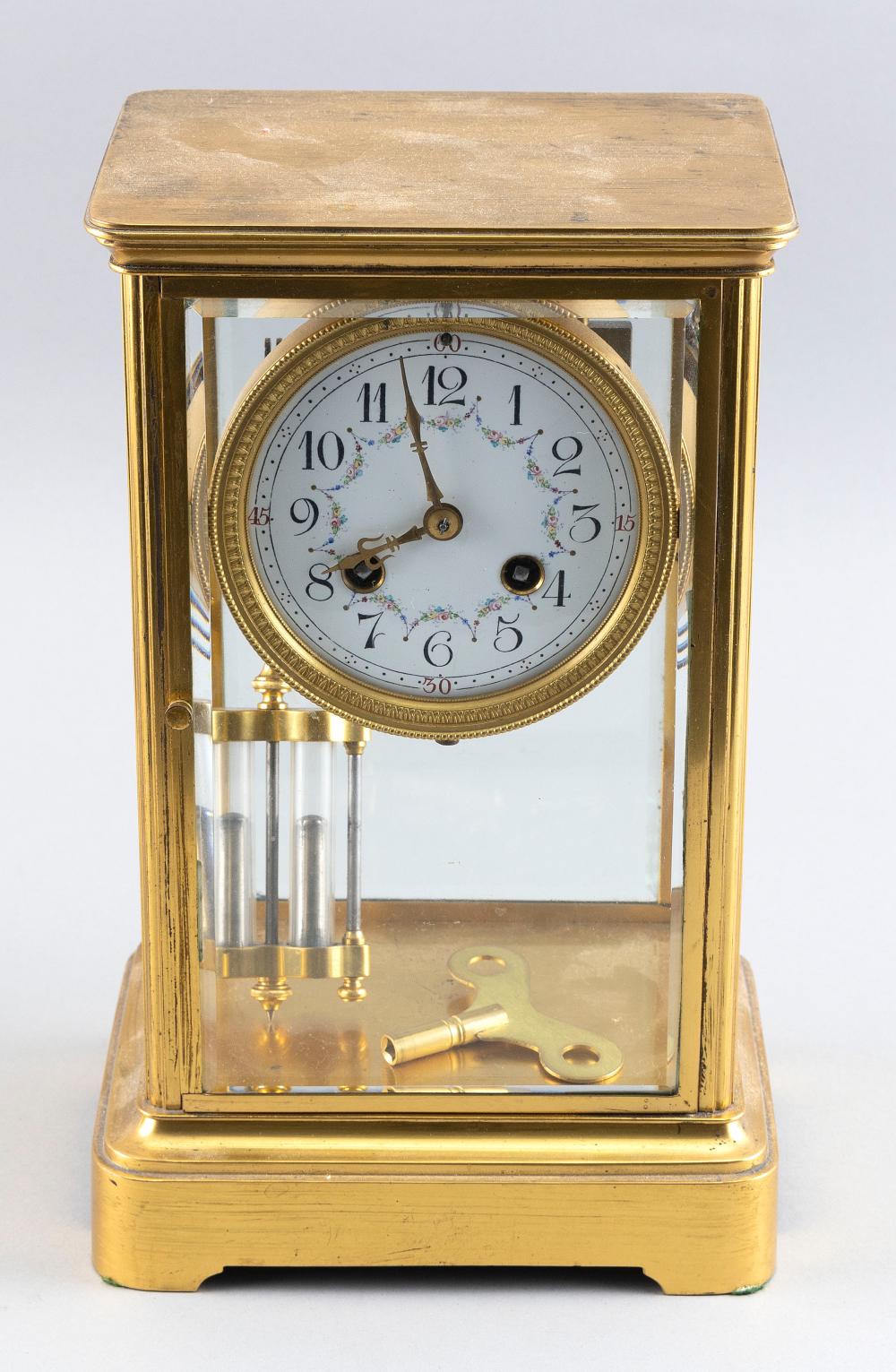 FRENCH CRYSTAL REGULATOR CLOCK