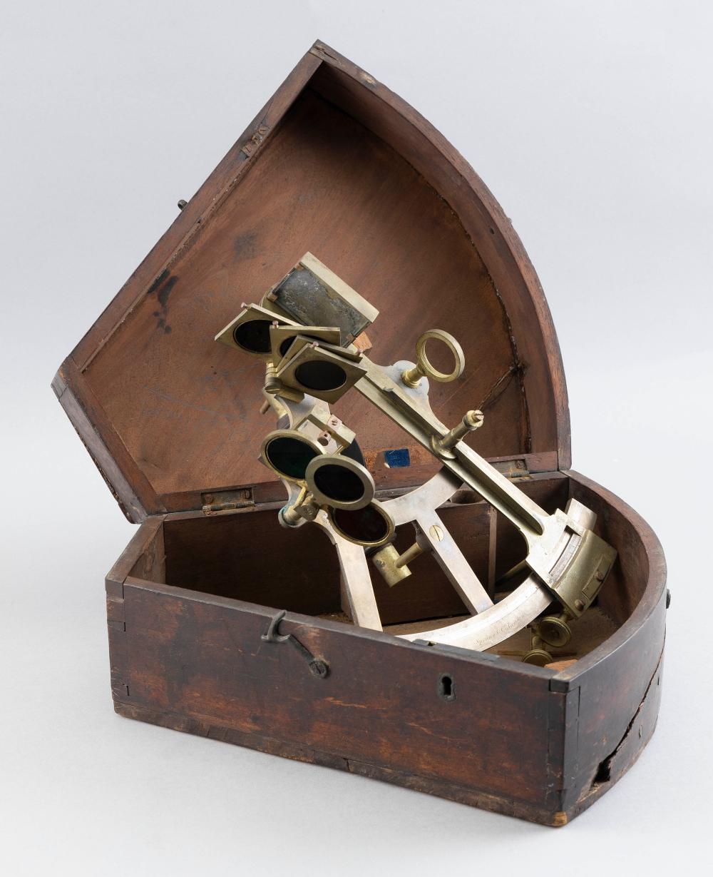 CASED SEXTANT BY SPENCER & CO.