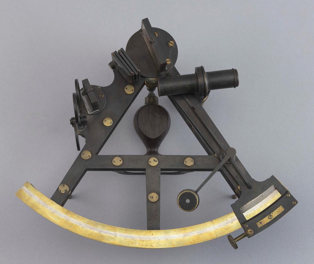 DOUBLE FRAME SEXTANT BY CRICHTON