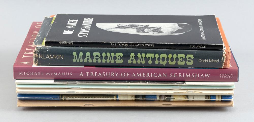 NINE MARINE-RELATED AUCTION CATALOGS