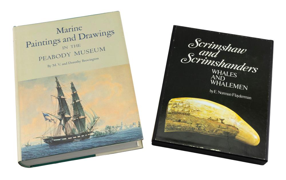 TWO MARINE REFERENCE BOOKS 20TH