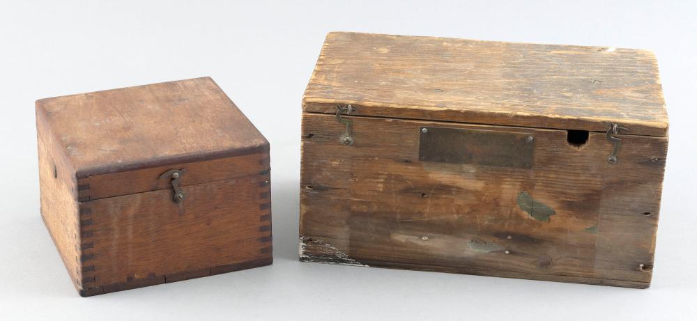 TWO CASED MARITIME INSTRUMENTS 3505ea