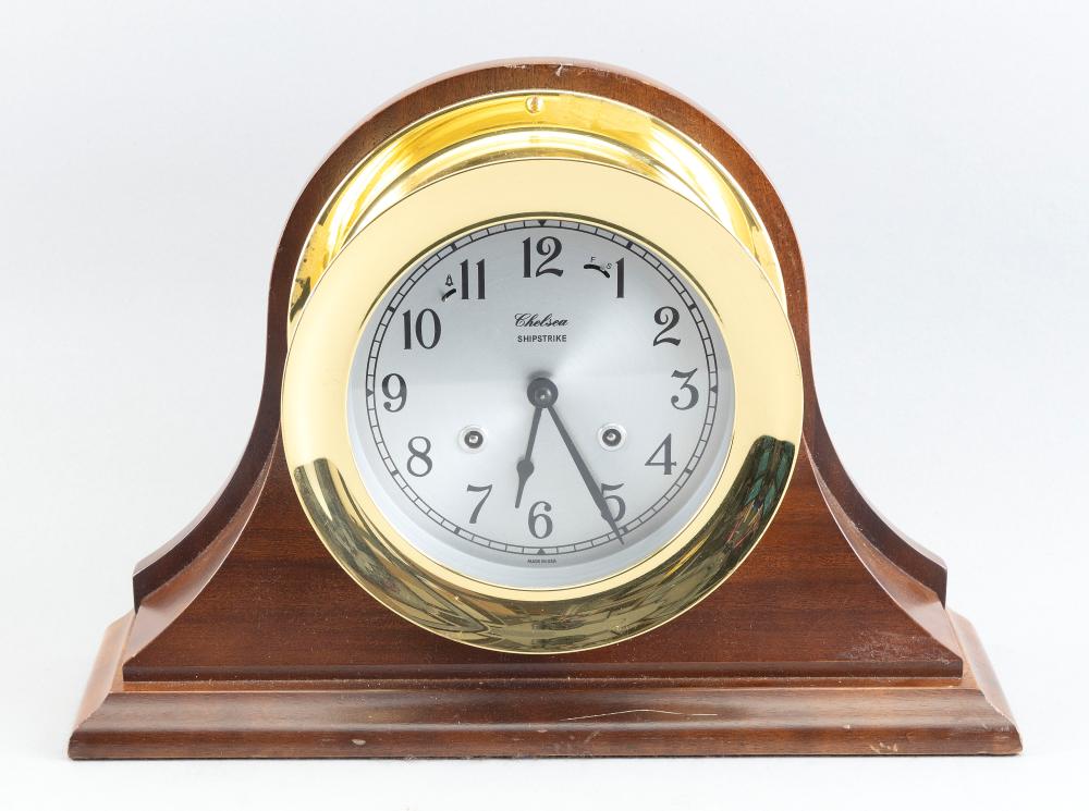 CHELSEA SHIP S CLOCK LATE 20TH 35065f