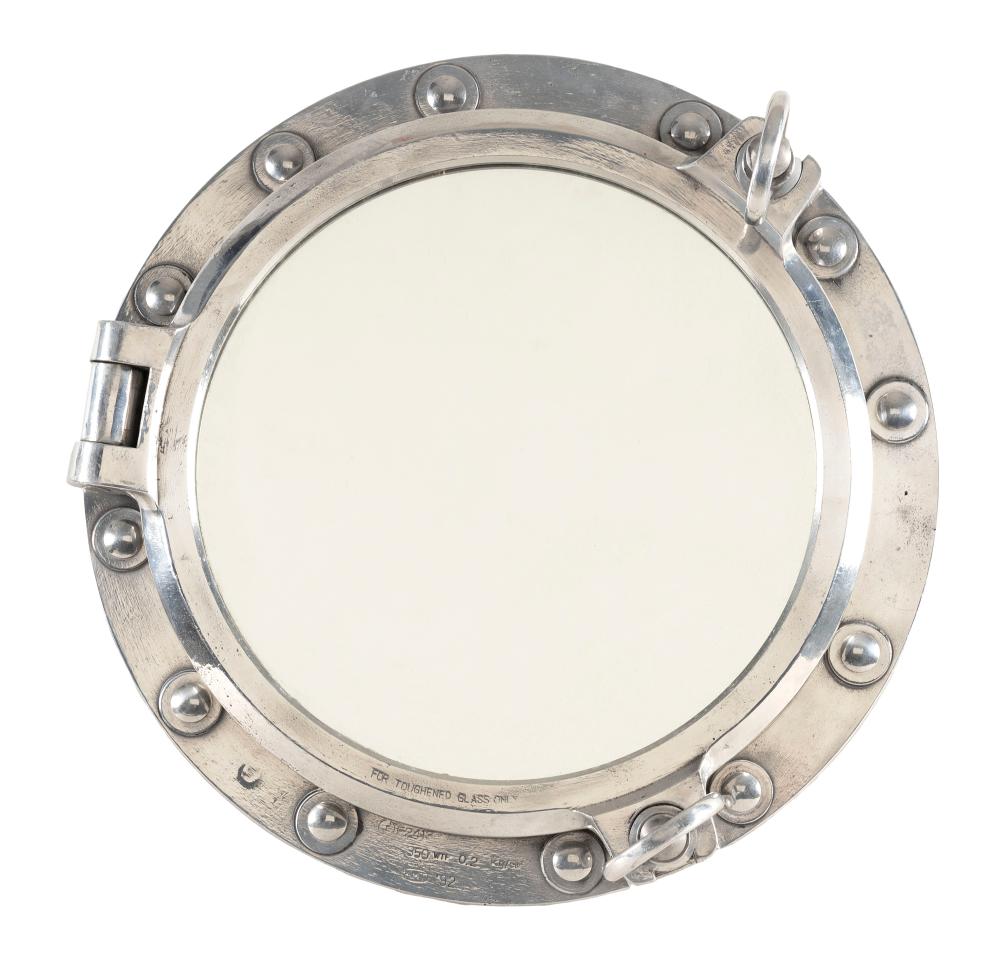 SHIP'S PORTHOLE CONVERTED TO A