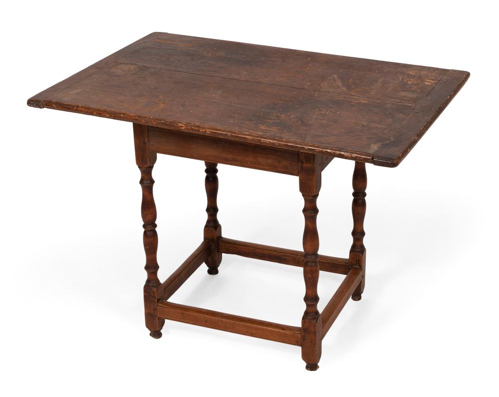 TAVERN TABLE NEW ENGLAND MID 18TH 3506bf