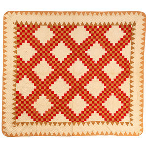 A Diamond Cross Pattern Quilt in 350724