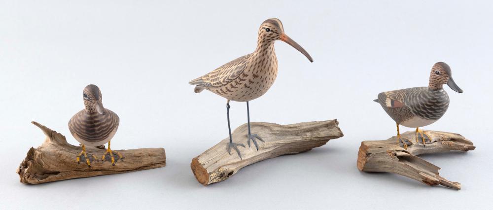 THREE JAMES LAPHAM MINIATURE BIRD