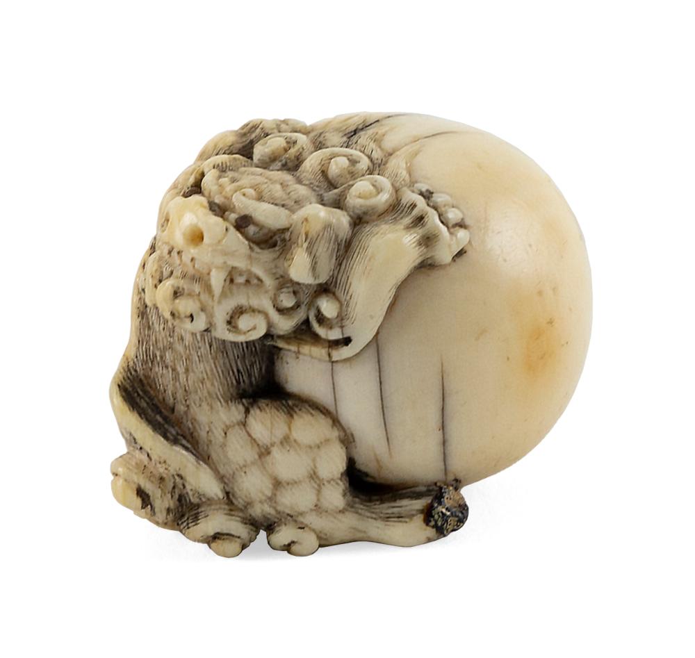 JAPANESE CARVED IVORY NETSUKE EARLY 3508ab