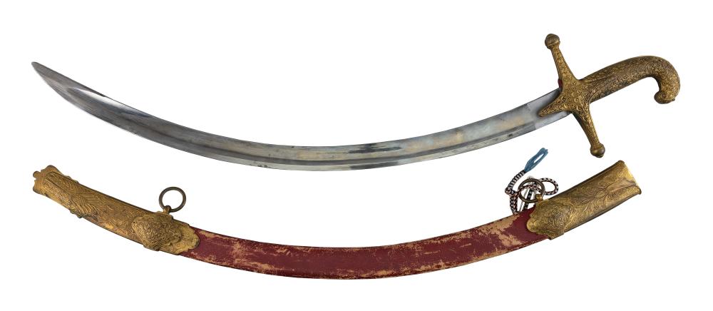 CONTINENTAL SWORD AND SCABBARD