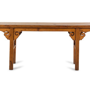 A Chinese Softwood Altar Table  350994