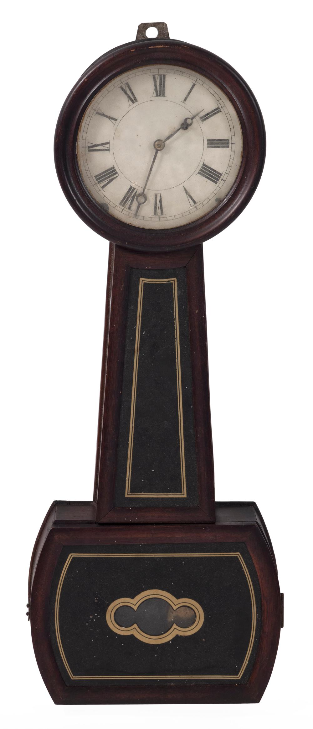 HOWARD-STYLE BANJO CLOCK MASSACHUSETTS,