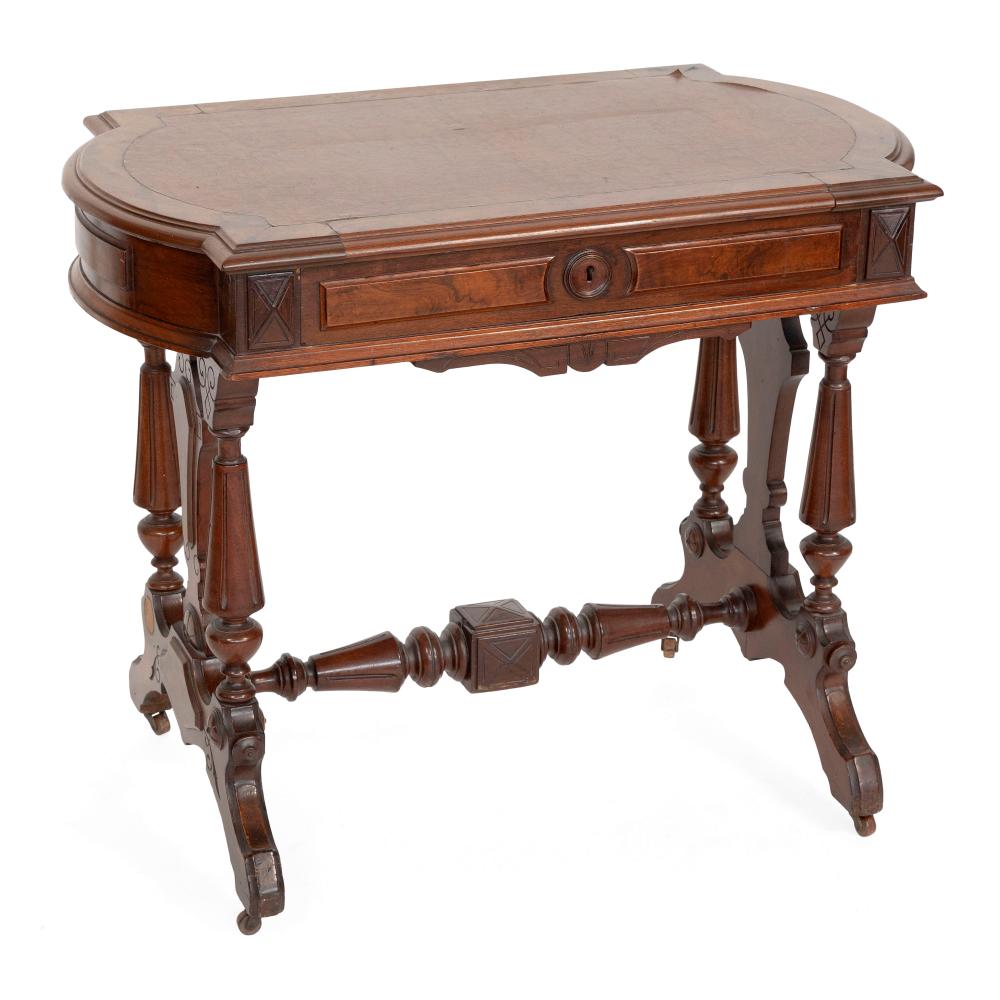 EASTLAKE VICTORIAN ONE-DRAWER TABLE