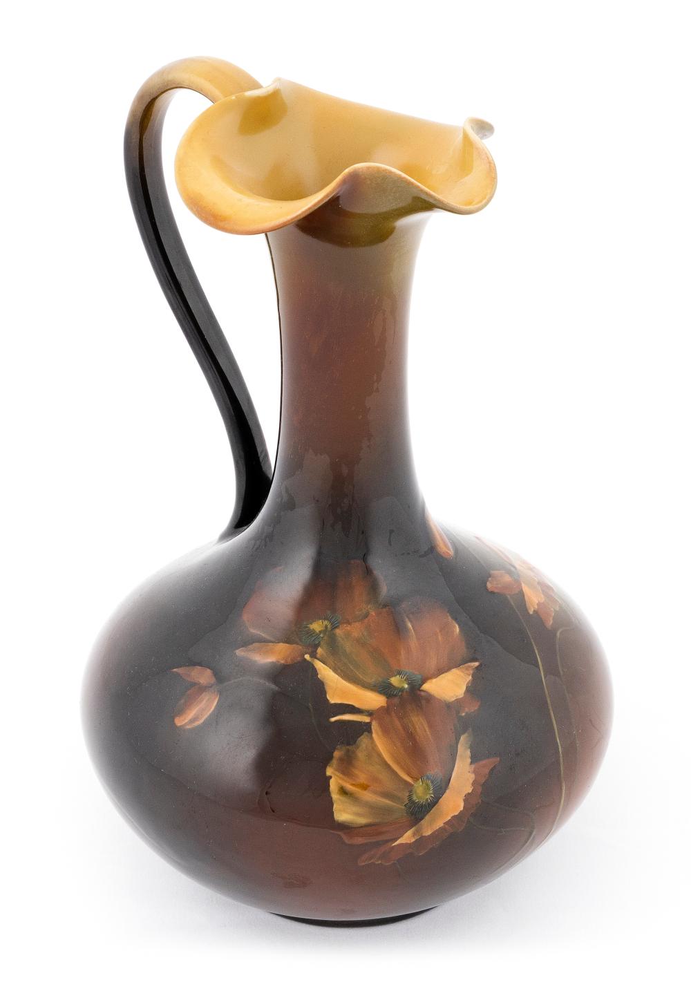 ROOKWOOD POTTERY EWER BY WILLIAM 3509c7