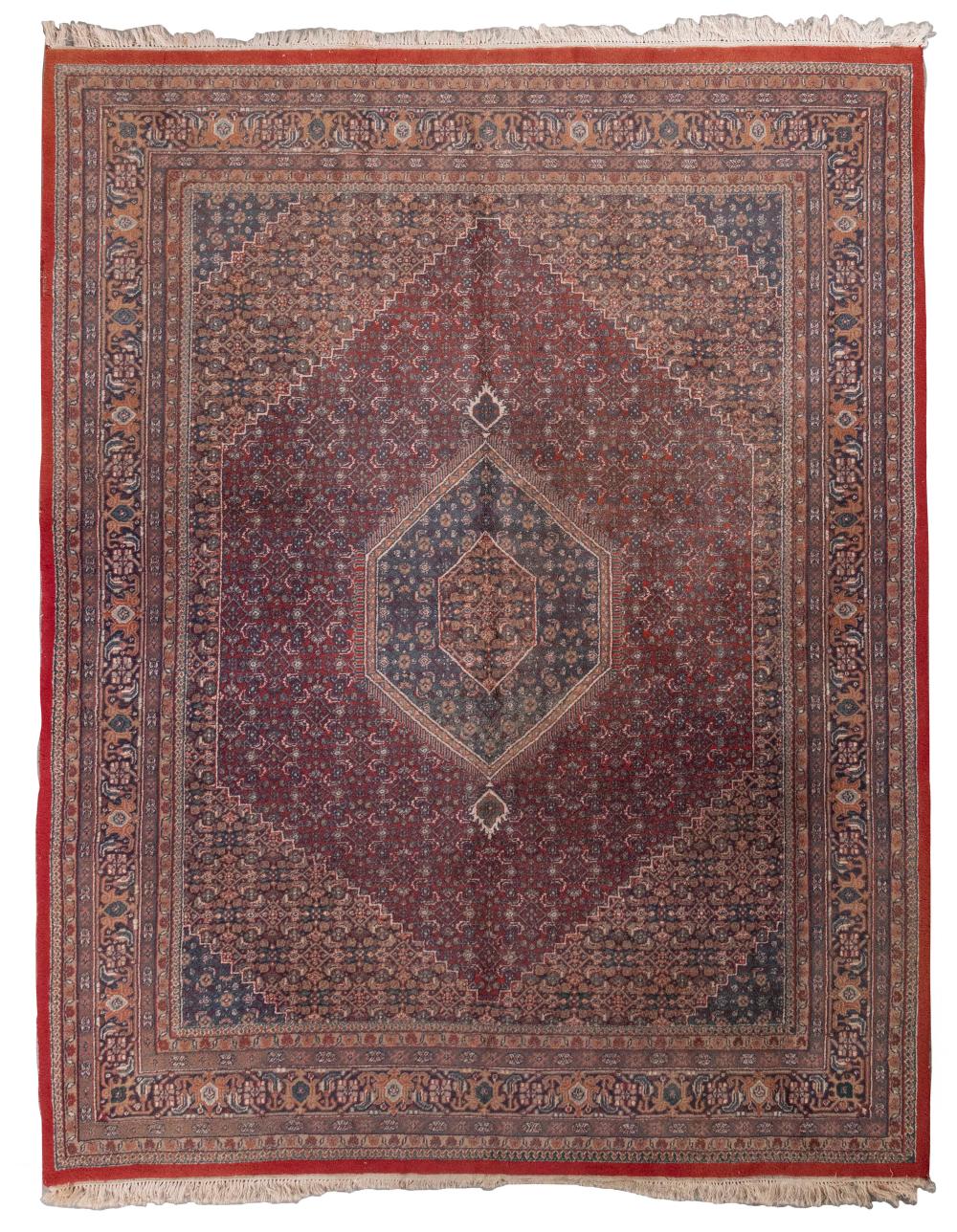 BIDJAR DESIGN RUG: 8’0” X 10’0”