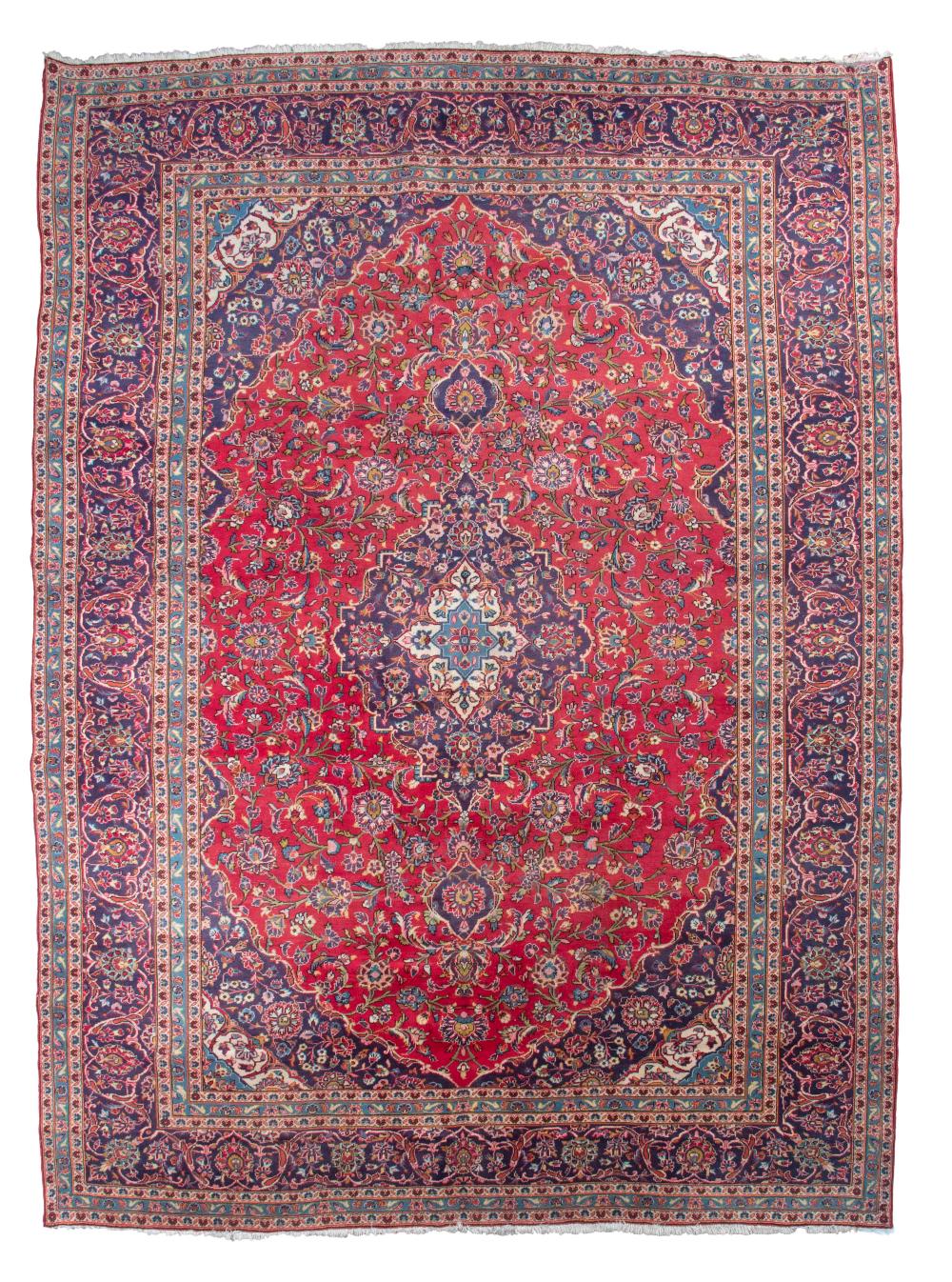 KESHAN RUG: 9’10” X 13’5”