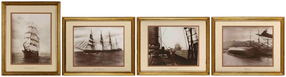 FOUR SHIP PHOTOGRAPHS 20TH CENTURY 350a54