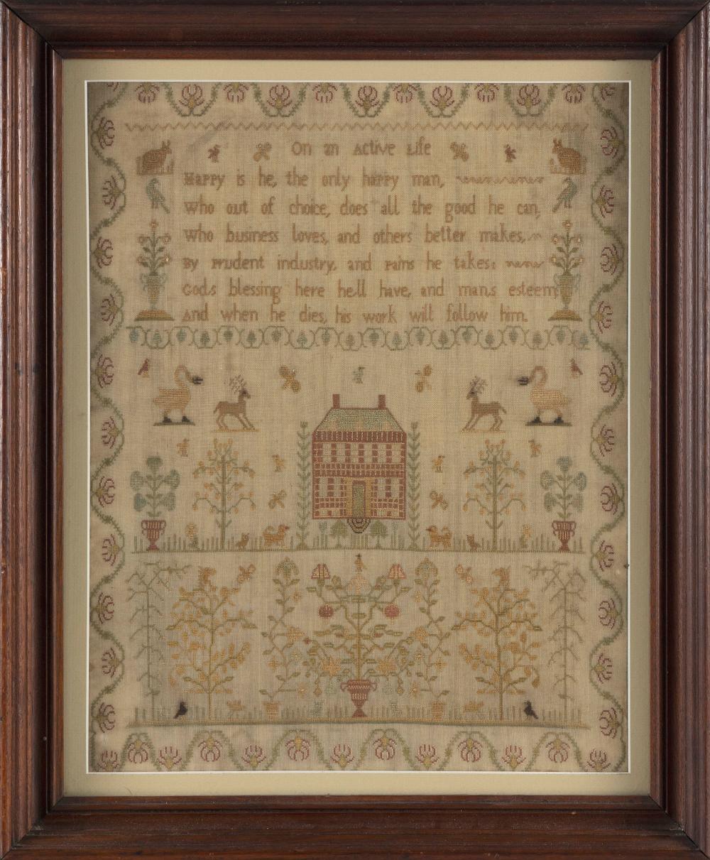 NEW ENGLAND NEEDLEWORK SAMPLER 350b0a