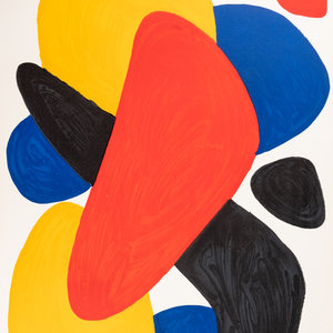 Alexander Calder American 1898 1976 Boomerang color 350c77