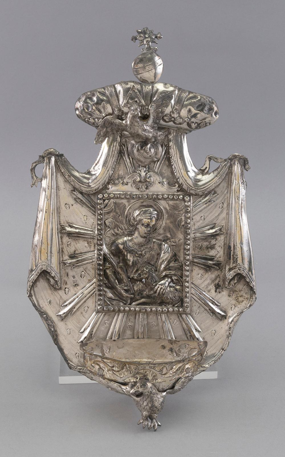 AUSTRO-HUNGARIAN SILVER HOLY WATER