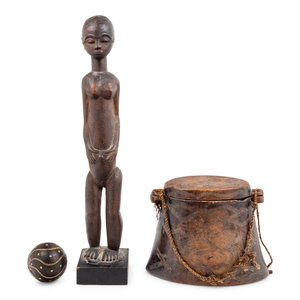 An African Carved Wood Figure together 350d17