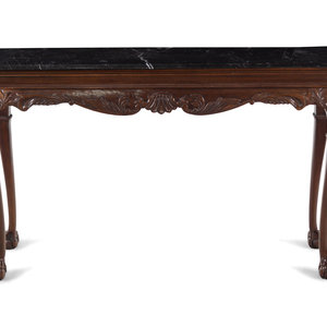 A George II Style Mahogany Console