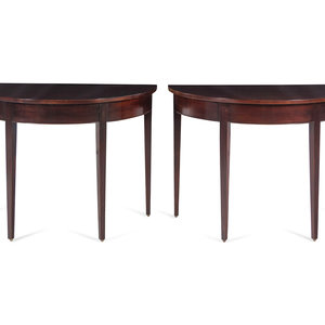 A Pair of George III Style Mahogany 350d97