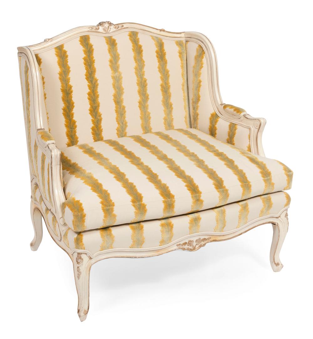 FRENCH-STYLE OVERSIZED ARMCHAIR